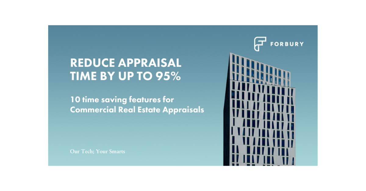 10 time saving features for Commercial Real Estate Appraisals
